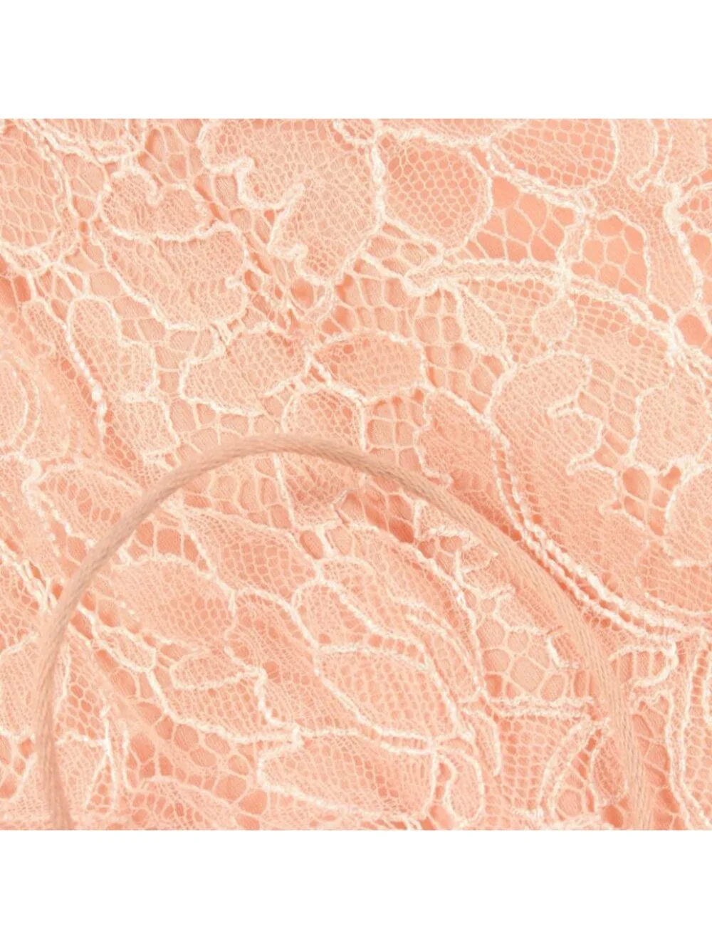 Chanel Camisole CC Logo Button Floral Pattern Full Lace Pink Rayon
